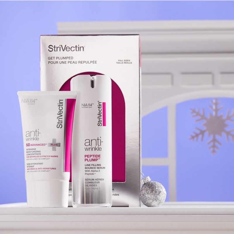 Get plumped Gift Set with Peptide Plump Serum and Sd Advanced Moisturizer